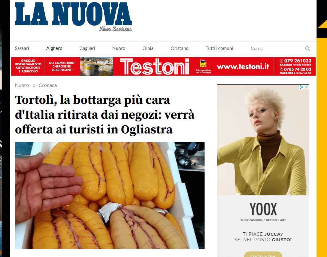 Bottarga di Muggine - le principali curiosità 90 Immagine 2021-11-17 174852