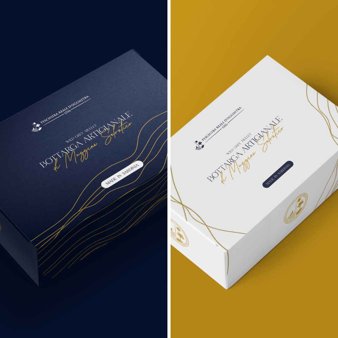 La Bottarga Più Pregiata al Mondo – Un Tesoro Gourmet da Scoprire 5 Bottarga Premium Blue Box e White Box a confronto